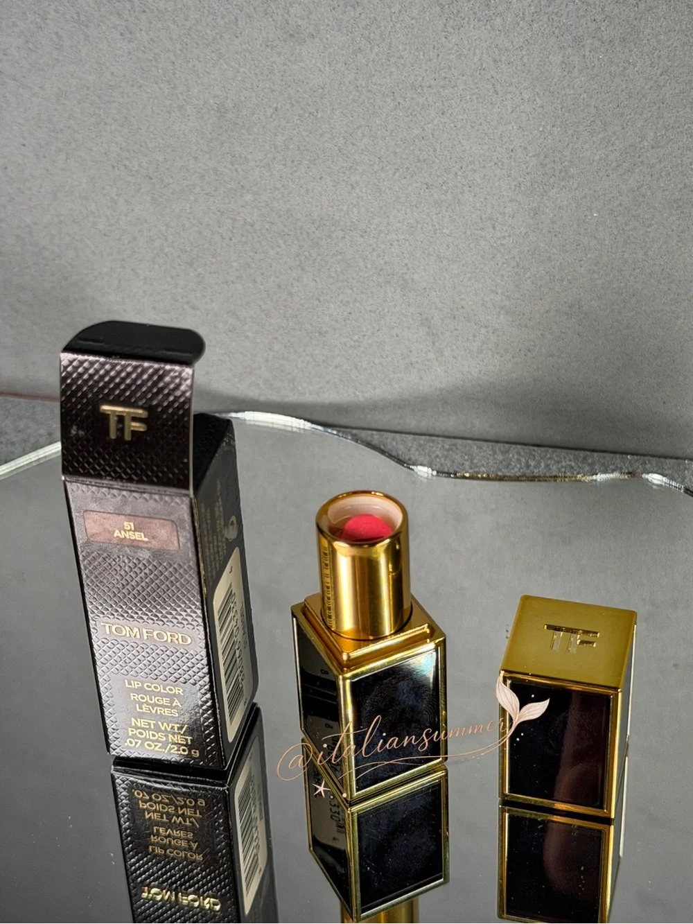 Tom Ford Ansel 51 Lipstick Lips & Boys Mini Discontinued Rare Authentic
